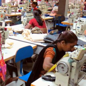 A typical day at a readymade garment factory